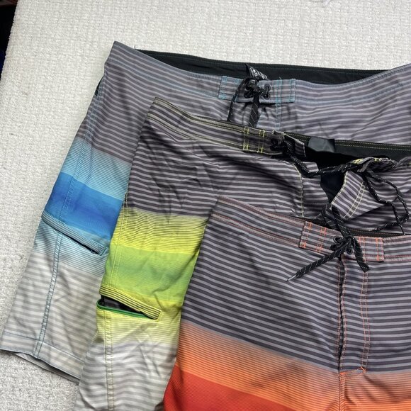 Lot x3 Bulk Y2K Men's Ripzone Board Shorts Surfer Skate Grunge Men Sz 40 Read - Picture 3 of 16